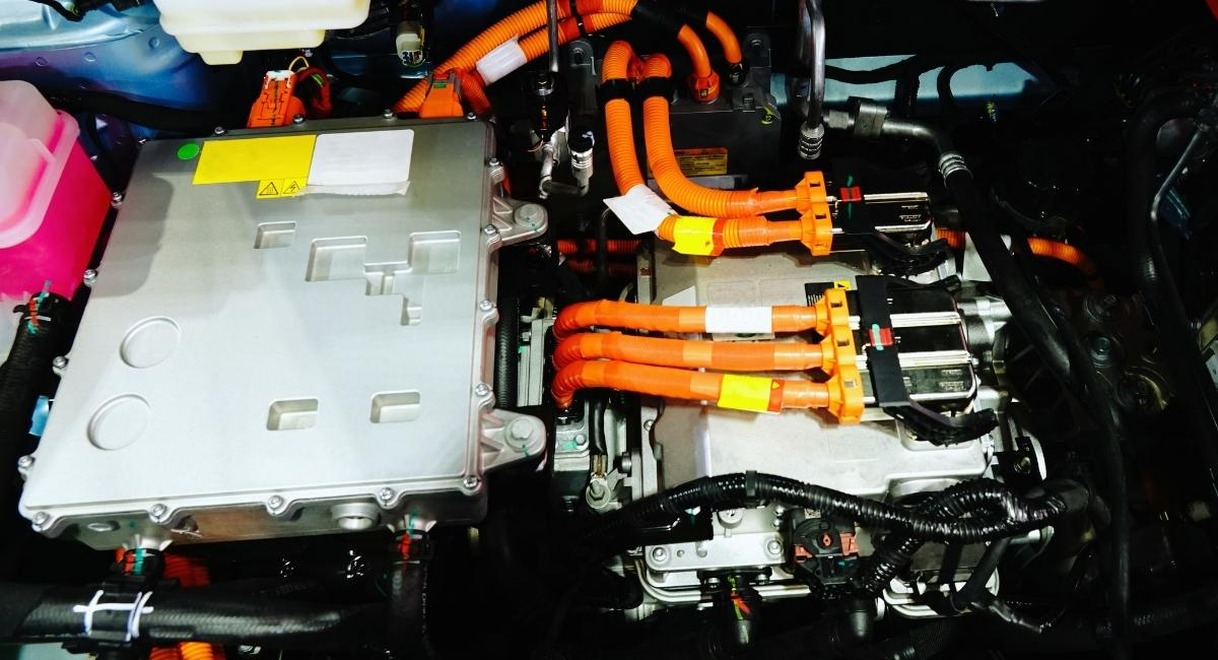 Moteur diesel de véhicule Renault en vue rapprochée
